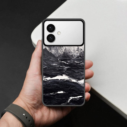 Samsung Galaxy S26 Edge Cover - Black Marble Series - HQ Premium Shine Durable Shatterproof Case