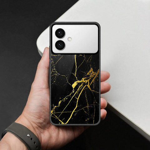 Samsung Galaxy S26 Edge Cover - Black Marble Series - HQ Premium Shine Durable Shatterproof Case