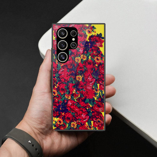 Samsung Galaxy S26 Ultra - Floral Series - HQ Premium Shine Durable Shatterproof Case