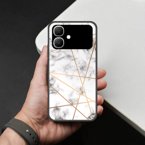 Infinix Smart 20 Cover - White Marble Series 2 - HQ Premium Shine Durable Shatterproof Case