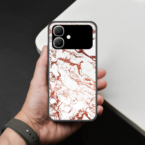 Infinix Smart 20 Cover - White Marble Series 2 - HQ Premium Shine Durable Shatterproof Case