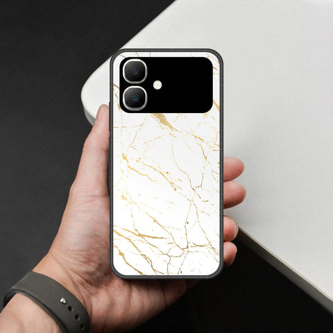 Infinix Smart 20 Cover - White Marble Series 2 - HQ Premium Shine Durable Shatterproof Case