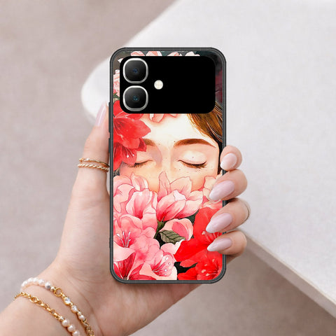 Infinix Smart 20 Cover - Floral Series - HQ Premium Shine Durable Shatterproof Case