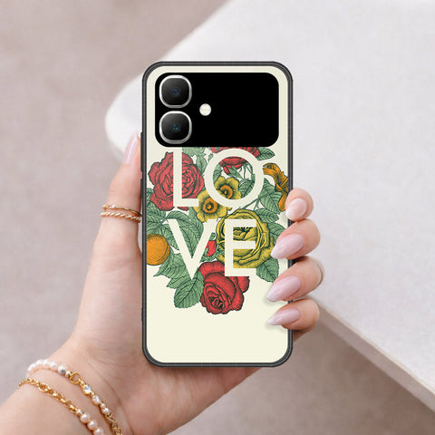Infinix Smart 20 Cover - Floral Series 2 - HQ Premium Shine Durable Shatterproof Case