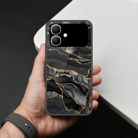 Infinix Smart 20 Cover - Black Marble Series - HQ Premium Shine Durable Shatterproof Case