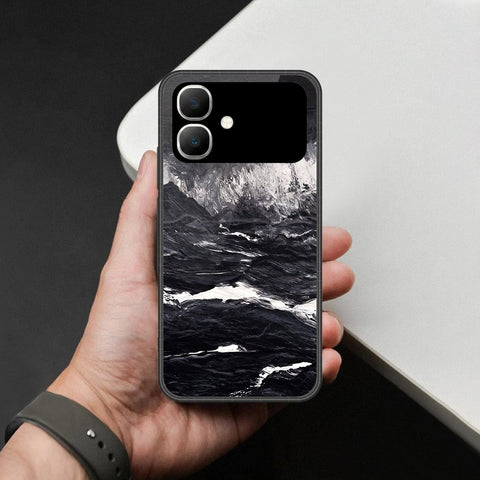 Infinix Smart 20 Cover - Black Marble Series - HQ Premium Shine Durable Shatterproof Case