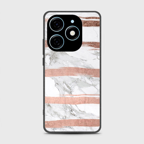 Infinix Smart 8 HD Cover - White Marble Series - HQ Premium Shine Durable Shatterproof Case