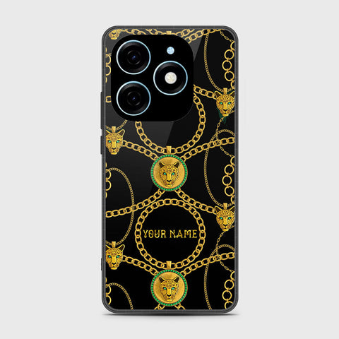 Infinix Smart 8 Cover - Gold Series - HQ Premium Shine Durable Shatterproof Case