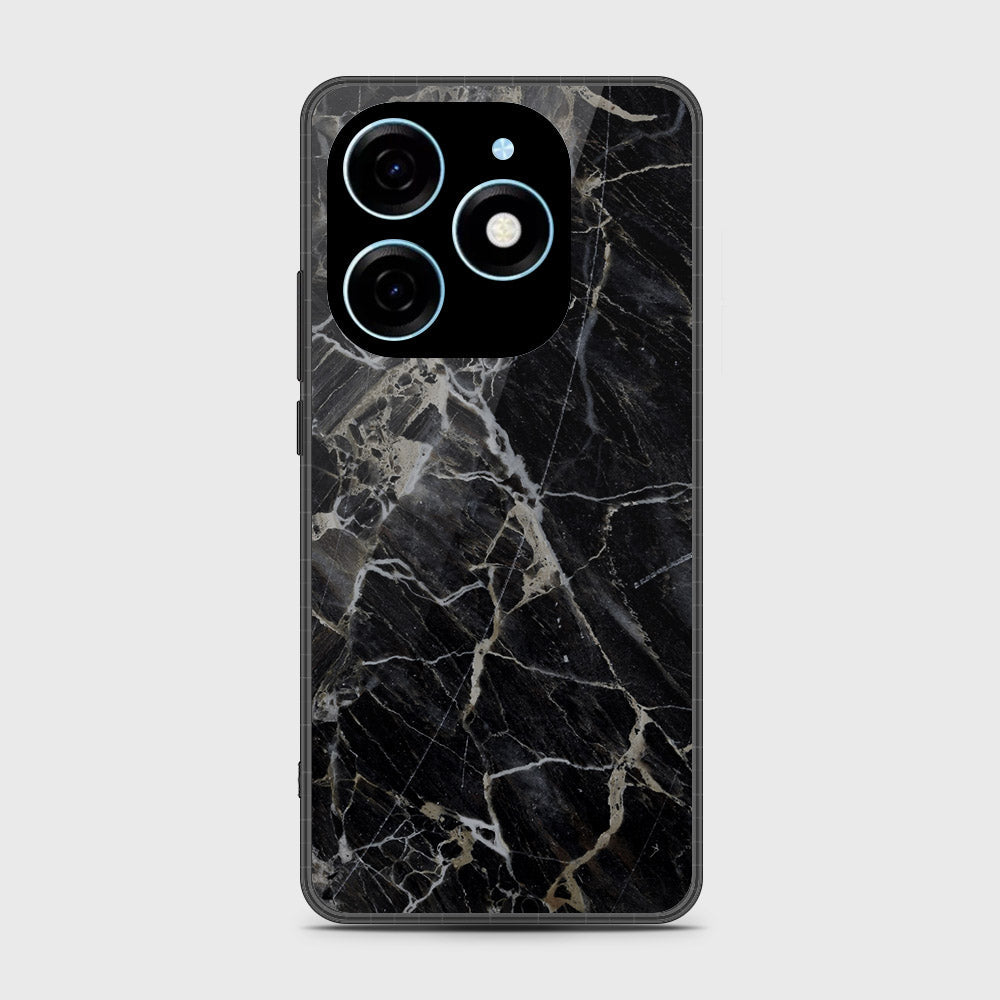 Infinix Smart 8 HD Cover - Black Marble Series - HQ Premium Shine Durable Shatterproof Case
