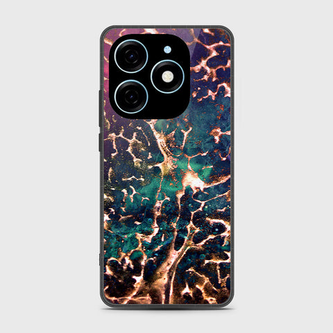 Tecno Spark Go 2024 Cover - Colorful Marble Series - HQ Premium Shine Durable Shatterproof Case