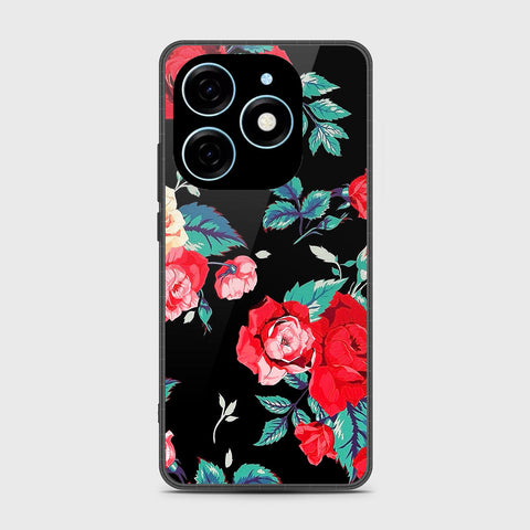 Tecno Spark Go 2024 Cover - Floral Series - HQ Premium Shine Durable Shatterproof Case