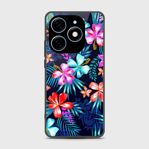 Tecno Spark Go 2024 Cover - Floral Series - HQ Premium Shine Durable Shatterproof Case