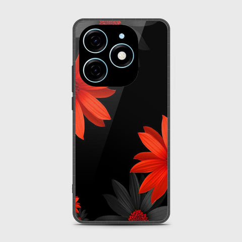 Tecno Spark Go 2024 Cover - Floral Series 2 - HQ Premium Shine Durable Shatterproof Case