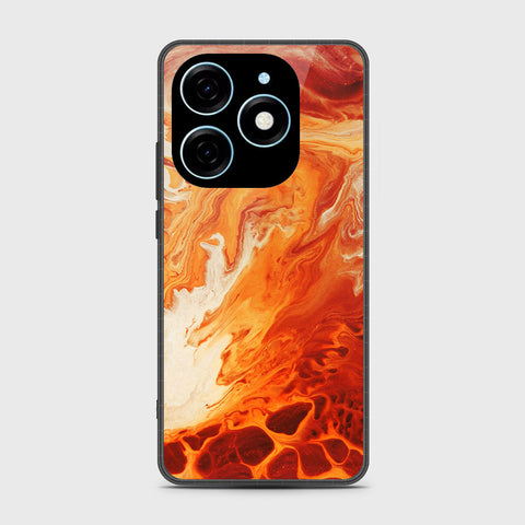 Tecno Pop 8 Cover - Mystic Marble Series - HQ Premium Shine Durable Shatterproof Case