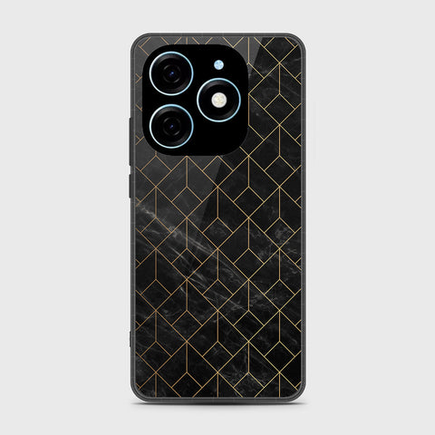 Infinix Smart 8 HD Cover - Black Marble Series - HQ Premium Shine Durable Shatterproof Case