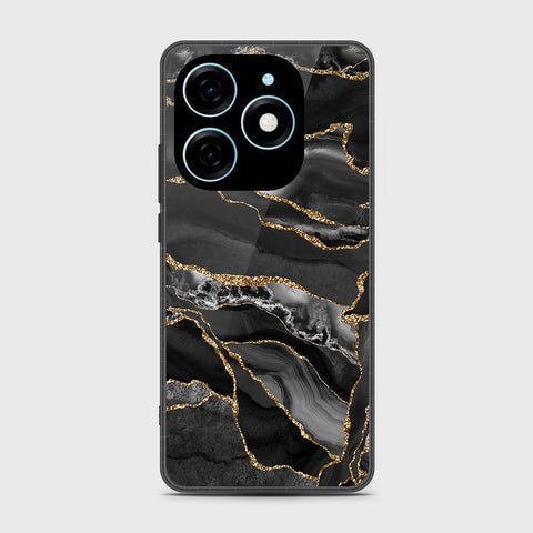 Infinix Smart 8 HD Cover - Black Marble Series - HQ Premium Shine Durable Shatterproof Case