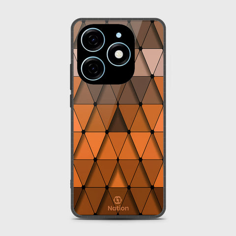 Tecno Pop 8 Cover - Onation Pyramid Series - HQ Premium Shine Durable Shatterproof Case
