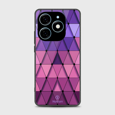 Tecno Pop 8 Cover - Onation Pyramid Series - HQ Premium Shine Durable Shatterproof Case