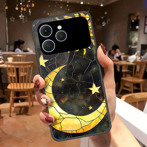 Tecno Spark 40 Cover - Celestial Starry Universe Series - HQ Premium Shine Durable Shatterproof Case