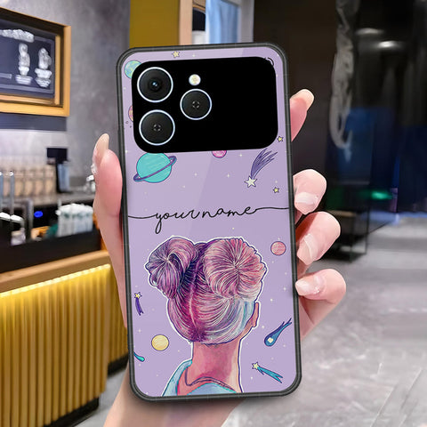 Tecno Spark 40 Cover - ONation Your Name Series - HQ Premium Shine Durable Shatterproof Case