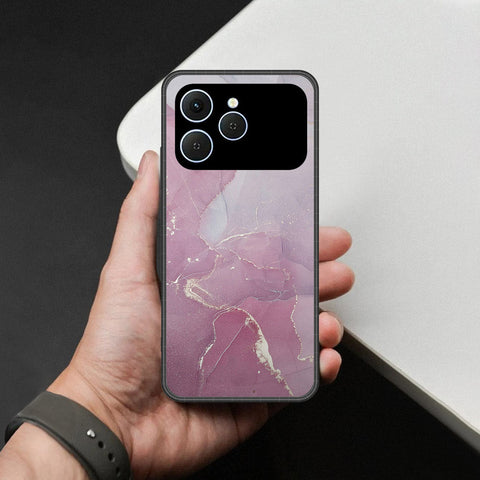 Tecno Spark 40 Cover - Mystic Marble Series - HQ Premium Shine Durable Shatterproof Case