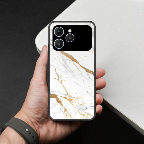Tecno Spark 40 Cover - Mystic Marble Series - HQ Premium Shine Durable Shatterproof Case