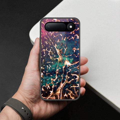 Tecno Spark 50 5G Cover - Colorful Marble Series - HQ Ultra Shine Premium Infinity Glass Soft Silicon Borders Case