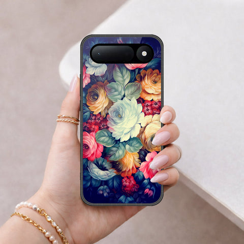 Tecno Spark 50 5G Cover - Floral Series 2 - HQ Ultra Shine Premium Infinity Glass Soft Silicon Borders Case