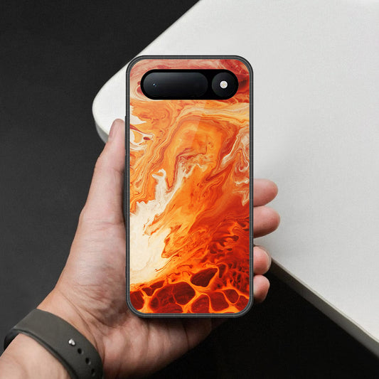 Tecno Spark 50 5G Cover - Mystic Marble Series - HQ Ultra Shine Premium Infinity Glass Soft Silicon Borders Case