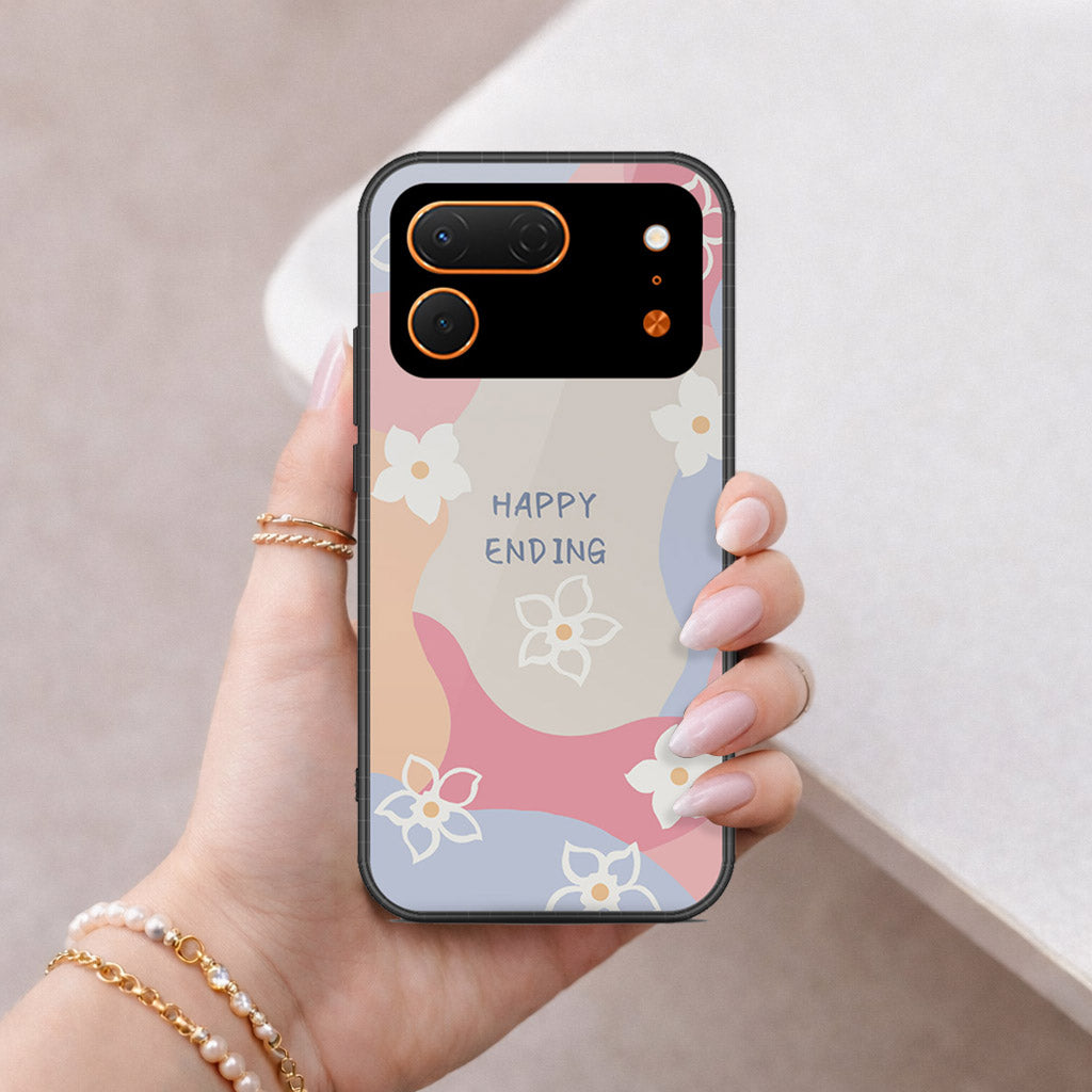 Tecno Spark 50 Pro Cover - Happy Series - HQ Premium Shine Durable Shatterproof Case