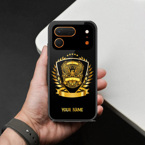 Tecno Spark 50 Pro Cover - Personalized Alphabet Series - HQ Premium Shine Durable Shatterproof Case