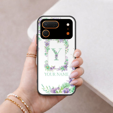 Tecno Spark 50 Pro Cover - Personalized Alphabet Series - HQ Premium Shine Durable Shatterproof Case