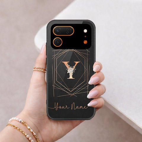 Tecno Spark 50 Pro Cover - Personalized Alphabet Series - HQ Premium Shine Durable Shatterproof Case