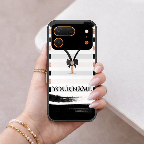 Tecno Spark 50 Pro Cover - Personalized Alphabet Series - HQ Premium Shine Durable Shatterproof Case
