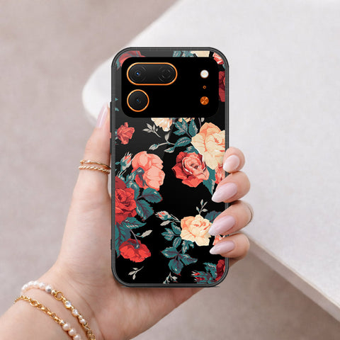 Tecno Spark 50 Pro Cover - Floral Series 2 - HQ Premium Shine Durable Shatterproof Case