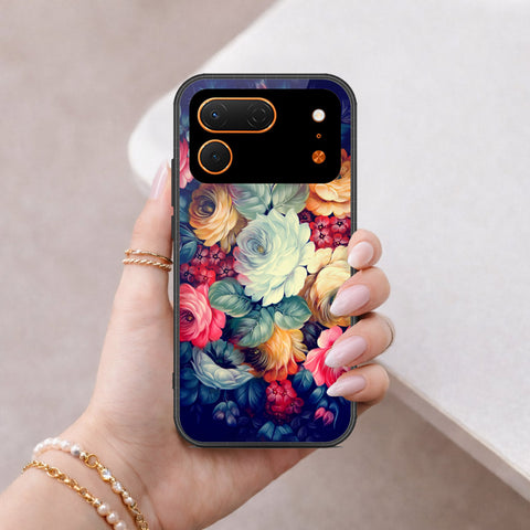 Tecno Spark 50 Pro Cover - Floral Series 2 - HQ Premium Shine Durable Shatterproof Case