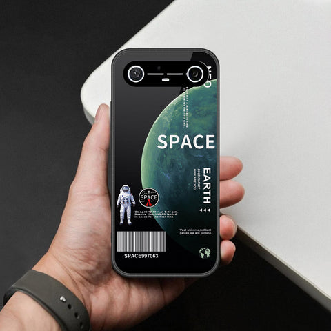 Tecno Spark Slim Cover - Limitless Series - HQ Ultra Shine Premium Infinity Glass Soft Silicon Borders Case