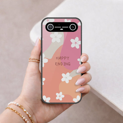 Tecno Spark Slim Cover - Happy Series - HQ Ultra Shine Premium Infinity Glass Soft Silicon Borders Case
