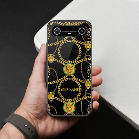 Tecno Pova Slim Cover - Gold Series - HQ Ultra Shine Premium Infinity Glass Soft Silicon Borders Case