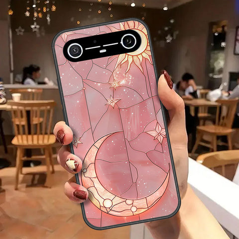 Tecno Pova Slim Cover - Celestial Starry Universe Series - HQ Ultra Shine Premium Infinity Glass Soft Silicon Borders Case