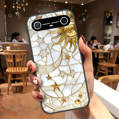 Tecno Pova Slim Cover - Celestial Starry Universe Series - HQ Ultra Shine Premium Infinity Glass Soft Silicon Borders Case