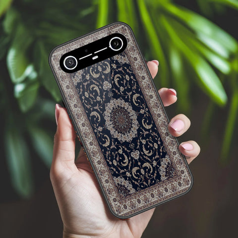 Tecno Spark Slim Cover - ONation Persian Rugs Series 2 - HQ Ultra Shine Premium Infinity Glass Soft Silicon Borders Case