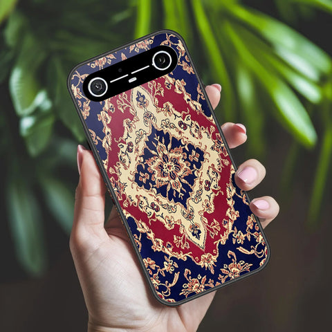 Tecno Spark Slim Cover - ONation Persian Rugs Series 2 - HQ Ultra Shine Premium Infinity Glass Soft Silicon Borders Case