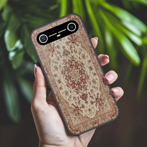 Tecno Spark Slim Cover - ONation Persian Rugs Series 2 - HQ Ultra Shine Premium Infinity Glass Soft Silicon Borders Case