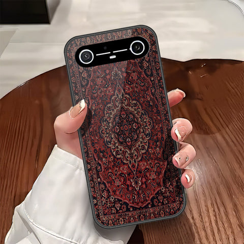 Tecno Spark Slim Cover - ONation Persian Rugs Series - HQ Ultra Shine Premium Infinity Glass Soft Silicon Borders Case