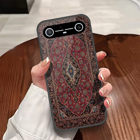 Tecno Spark Slim Cover - ONation Persian Rugs Series - HQ Ultra Shine Premium Infinity Glass Soft Silicon Borders Case