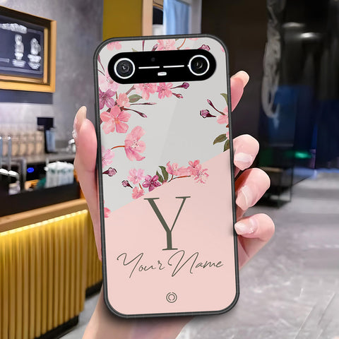 Tecno Spark Slim Cover - ONation Your Name Series - HQ Ultra Shine Premium Infinity Glass Soft Silicon Borders Case