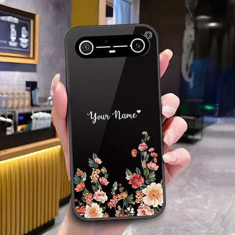 Tecno Spark Slim Cover - ONation Your Name Series - HQ Ultra Shine Premium Infinity Glass Soft Silicon Borders Case