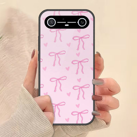Tecno Spark Slim Cover - Onation Bow Series - HQ Ultra Shine Premium Infinity Glass Soft Silicon Borders Case