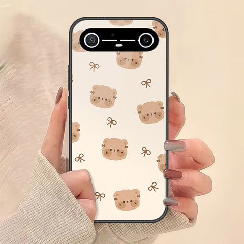 Tecno Spark Slim Cover - Onation Bow Series - HQ Ultra Shine Premium Infinity Glass Soft Silicon Borders Case